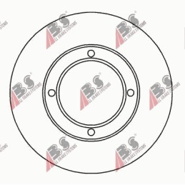 BRAKE DISC. DAEWOO TICO...