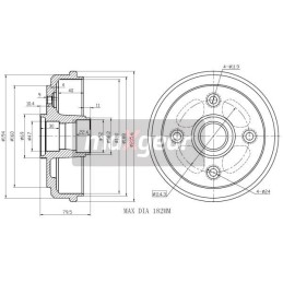 DAEWOO REAR MATIZ BRAKE...