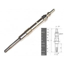 GLOW PLUG FIAT DOBLO 00...