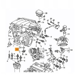 Oil level sensor AUDI A2,...