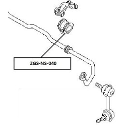 FRONT STABILIZER RUBBER...